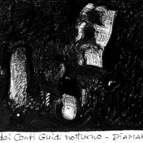 Rocca dei Conti Guidi, notturno 2