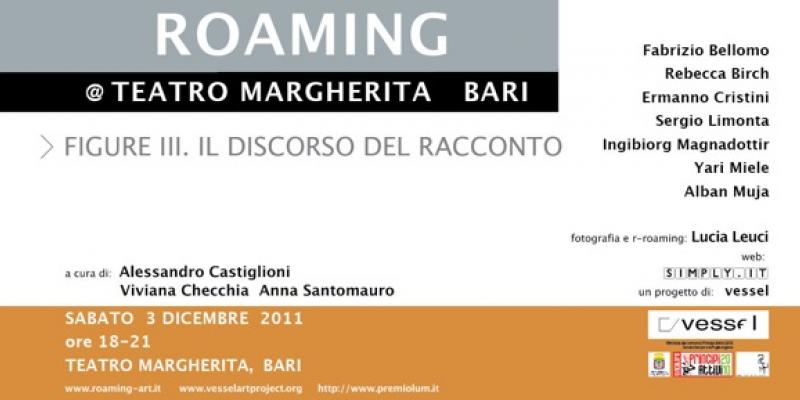 ROAMING – FIGURE III. IL DISCORSO DEL RACCONTO