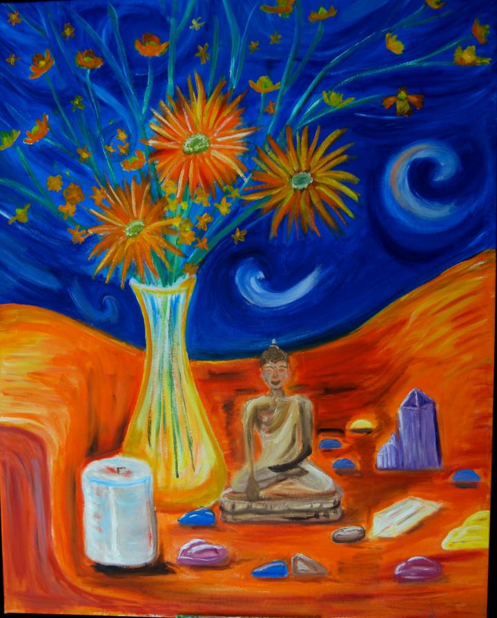 Still Life; Buddha