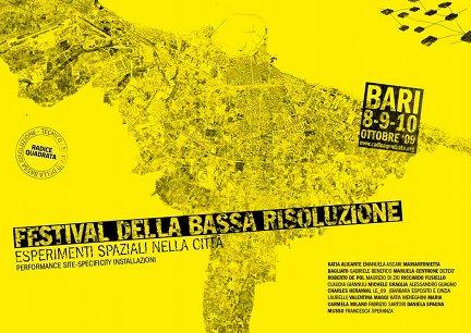 FESTIVAL DELLA BASSA RISOLUZIONE