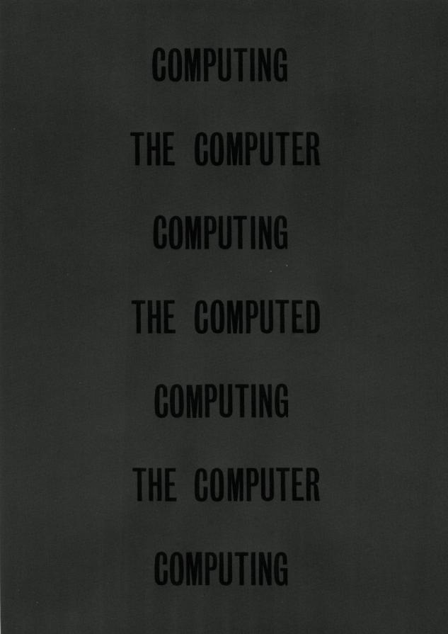 The Computer Computing The Computed Computing The Computer