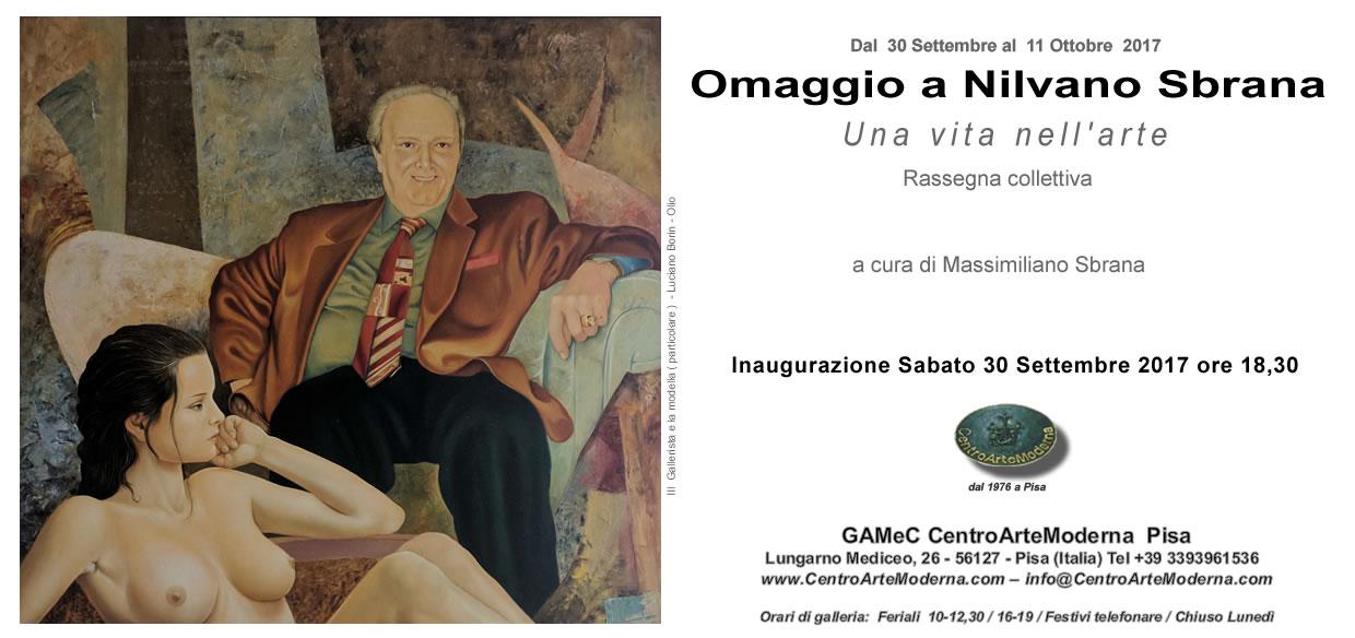 Una vita nell'Arte: Omaggio a Nilvano Sbrana