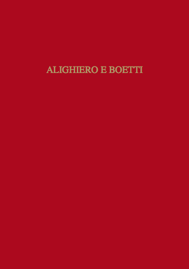 ALIGHIERO E BOETTI. OPERE - Milano