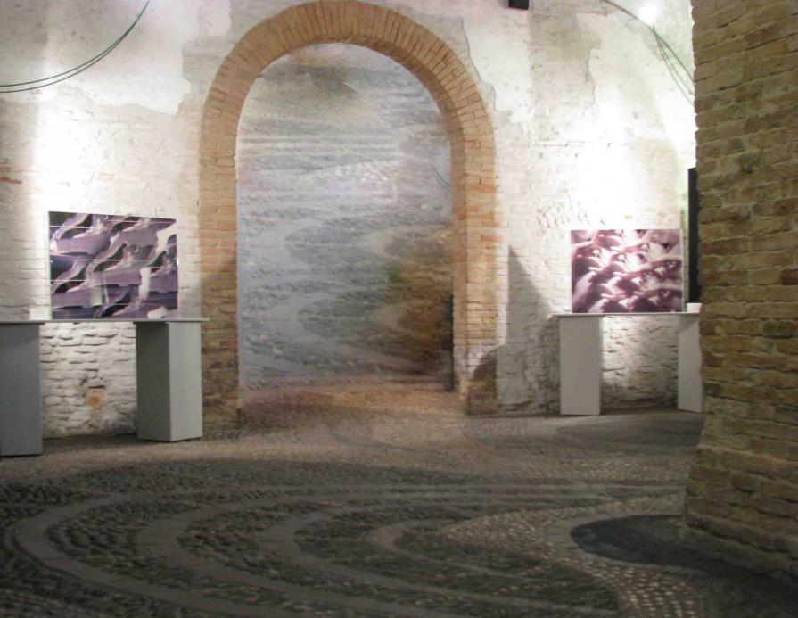  Due Opere esposte alla BIENNALE CHIESE LAICHE .- Ravenna- Italy