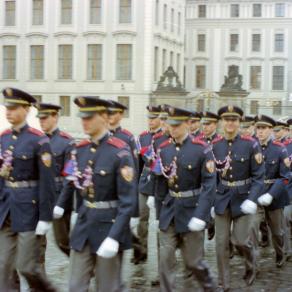 "Walking with Hrabal N° 8" - Prague (1992)