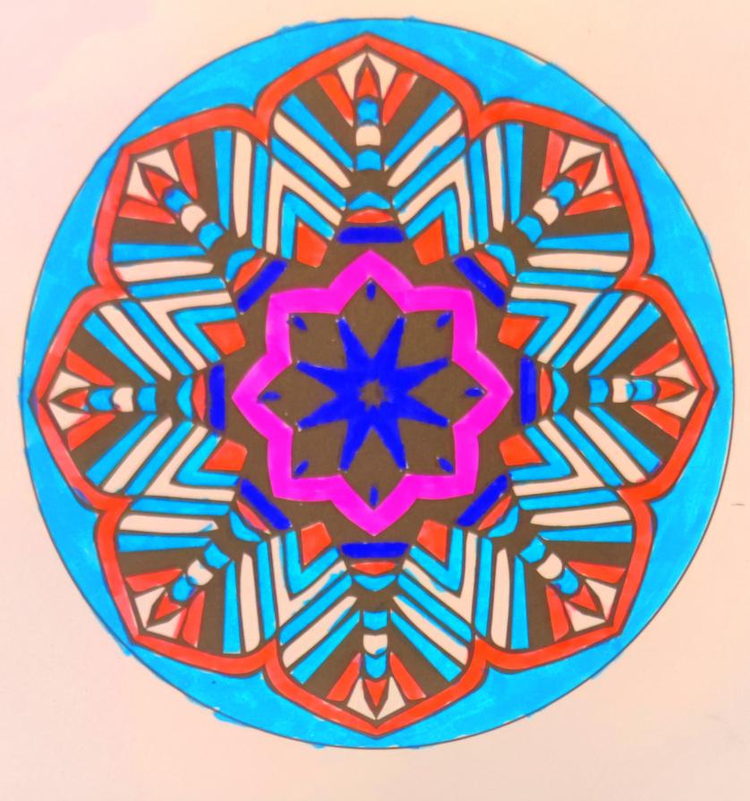 Keep me calm mandala 5