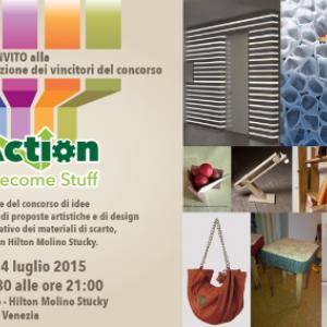 RiAction. Scrap Become Staff. Performance di premiazione dei vincitori del concorso RiAction_ScrapBecomeStuff