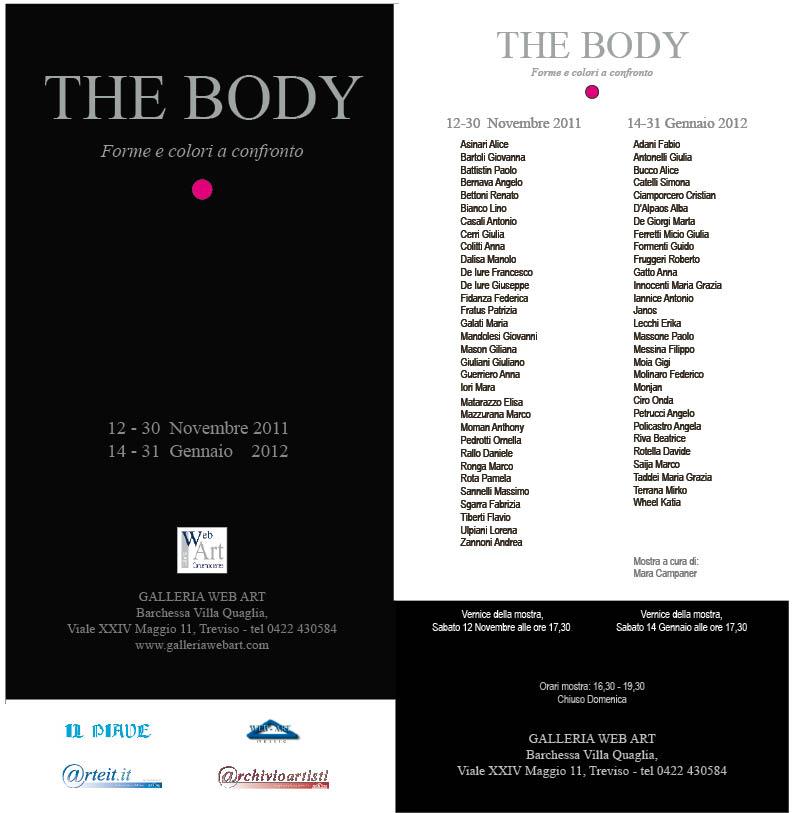 THE BODY: FORME E COLORI A CONFRONTO