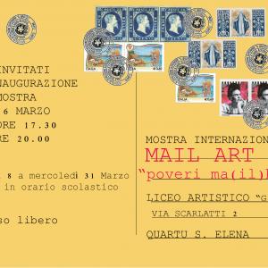  Mail Art  "Poveri ma(il) belli"