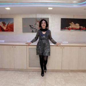 Giovanna Silvestri's first  mini-personal exhibition at the Tornatora Art Gallery