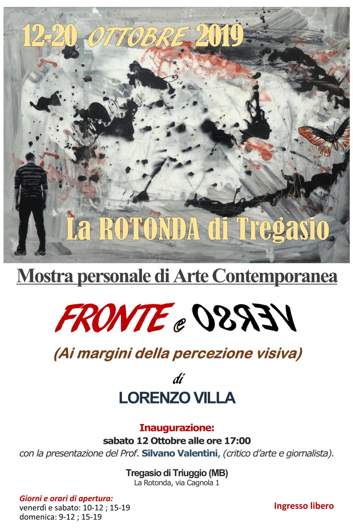 FRONTE E VERSO ( Ai margini della percezione visiva