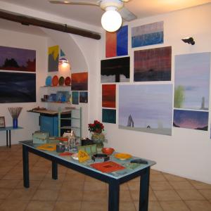 inauguration day atelier Gisella Ardizzone