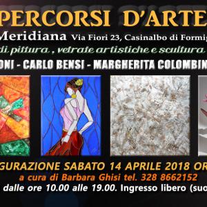 PERCORSI D'ARTE in mostra al Club Meridiana (MO)