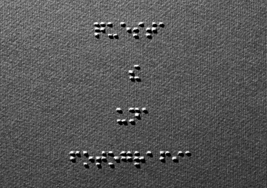 Braille Photography