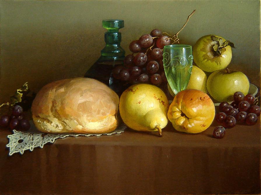 Still life with fruits