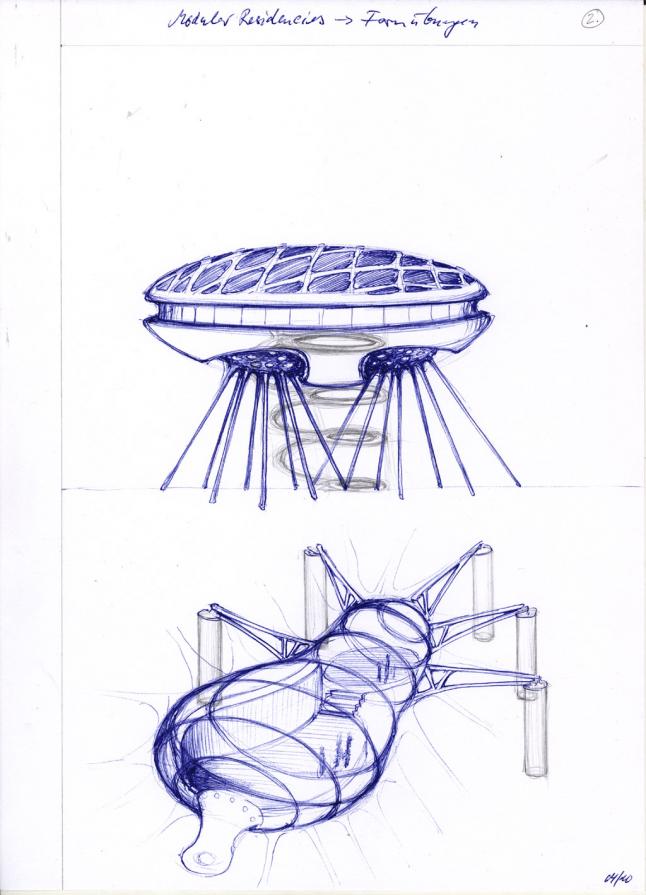 modular.residencies (study, drawing)