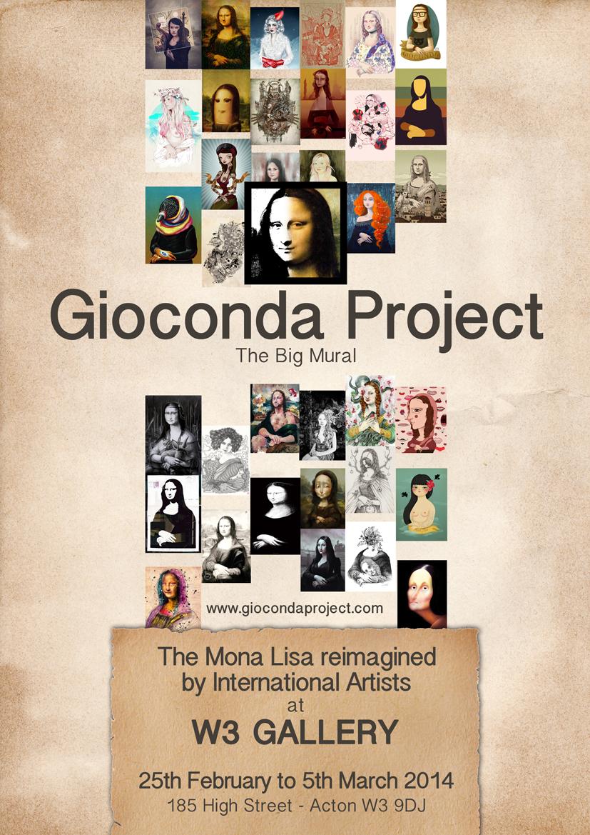 Gioconda Project / The big mural