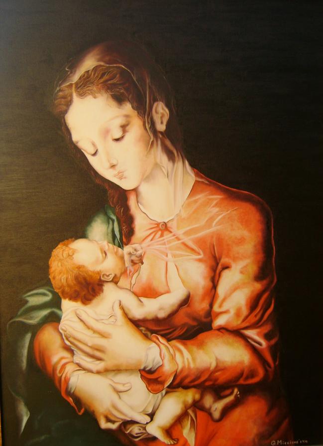 Madonna con il bambino (omaggio a De Morales)