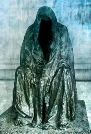 Cloak of Conscience (sculpture by Anna Chromý)