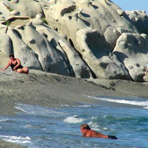 Italy. Calabria. Sea view