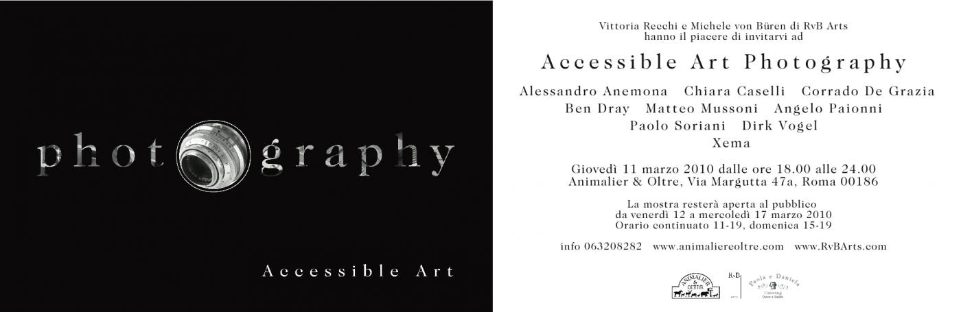 Accessible Art Photography