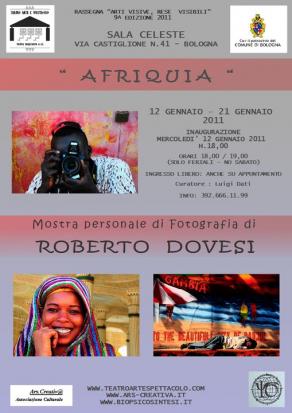 Locandina Mostra Roberto Dovesi Sala Celeste Bologna