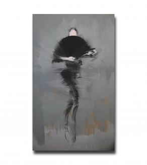 Ballerina Painting "Carmen " from Ballet Series