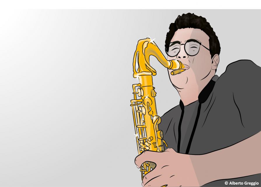 Julián the saxman