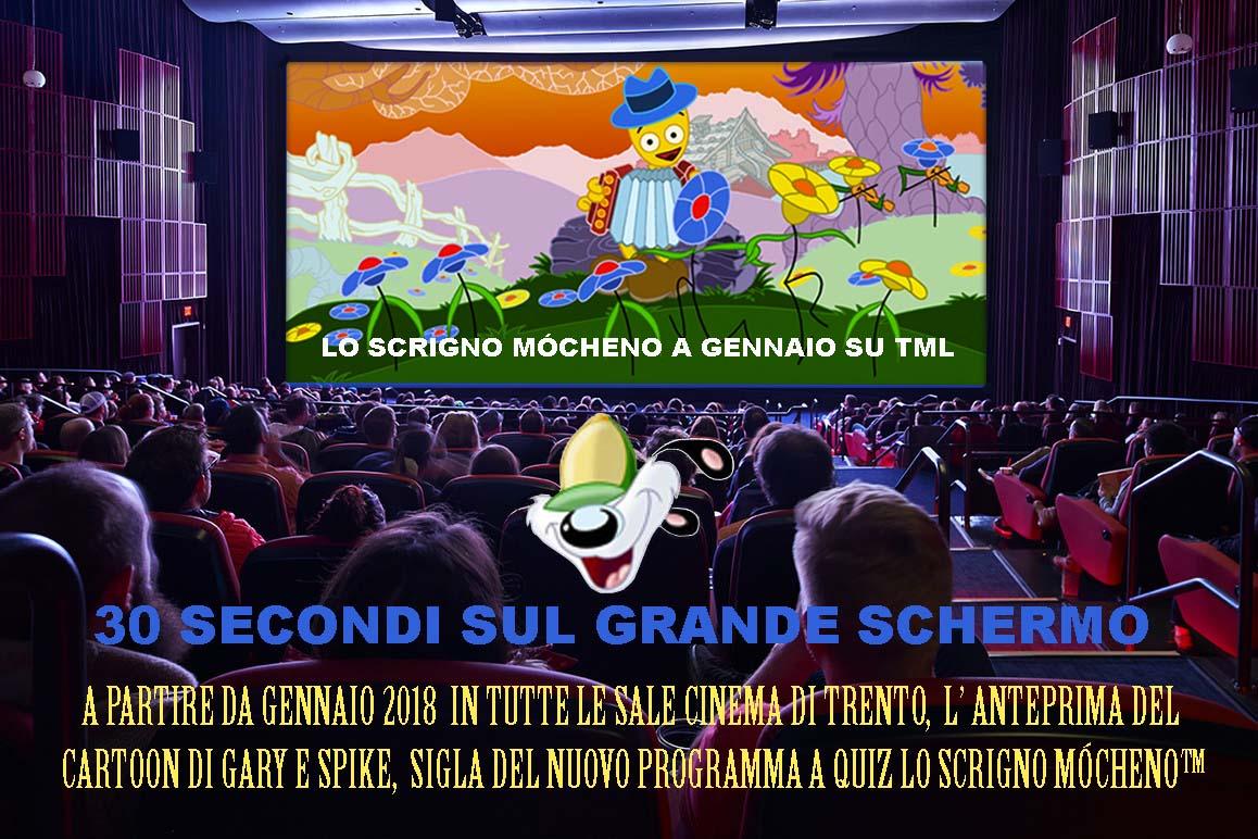 LO SCRIGNO MÓCHENO IL PLURI -QUIZ TELEVISIVO DI TML CANALE 642, ANCHE AL CINEMA!