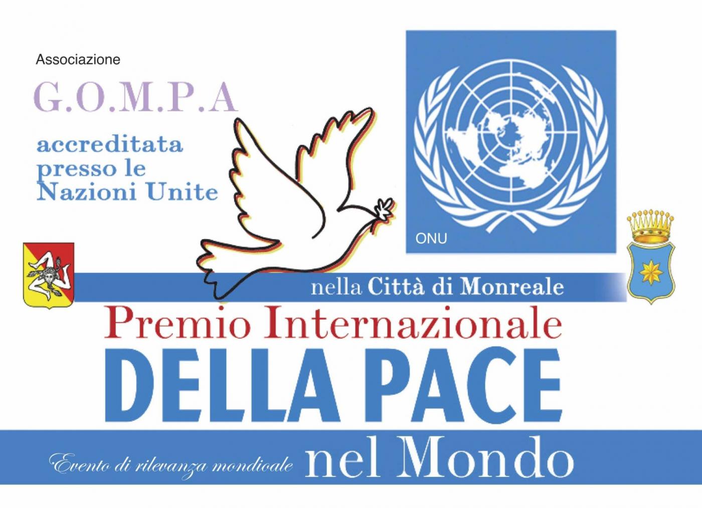 Premio Internazionale della Pace nell’Arte G.O.M.P.A.