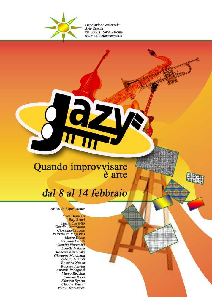 Jazy - Galleria d'arte SAMAN - Via Giulia, Roma