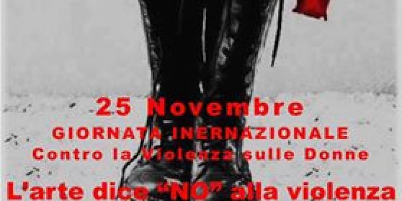 " L’ARTE DICE NO ALLA VIOLENZA "