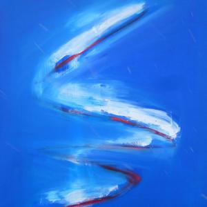 Abstract in Blue no 4