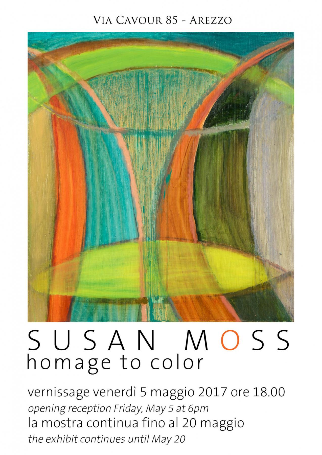 Susan Moss: homage to color