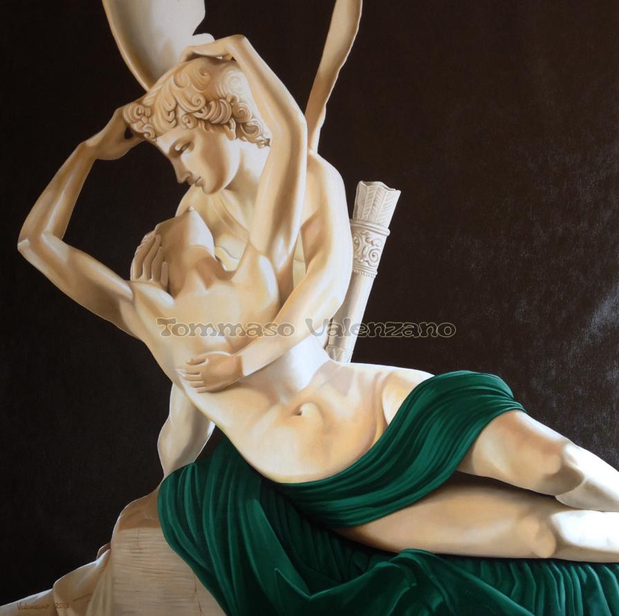 ''AMORE E PSICHE''-serie Echi al passato(Canova)