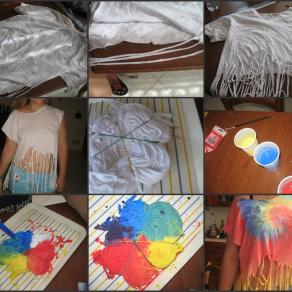 Realizzazione Rainbow T-shirt