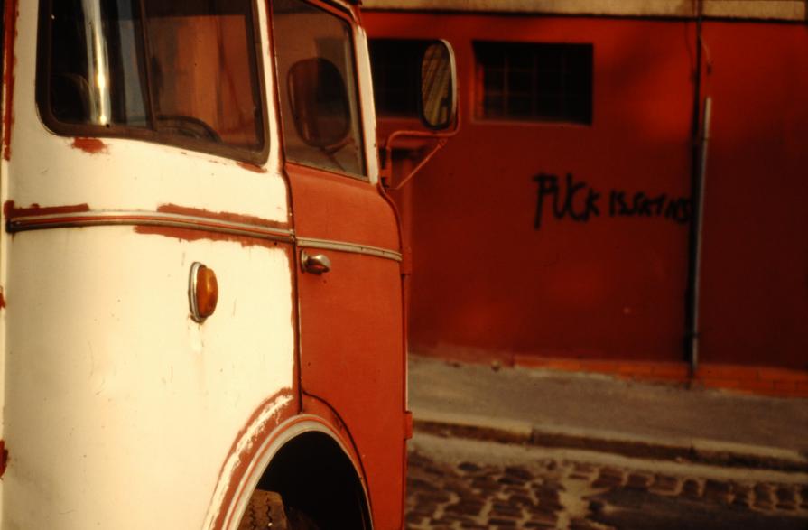 "Walking with Hrabal N° 3" - Prague (1990)