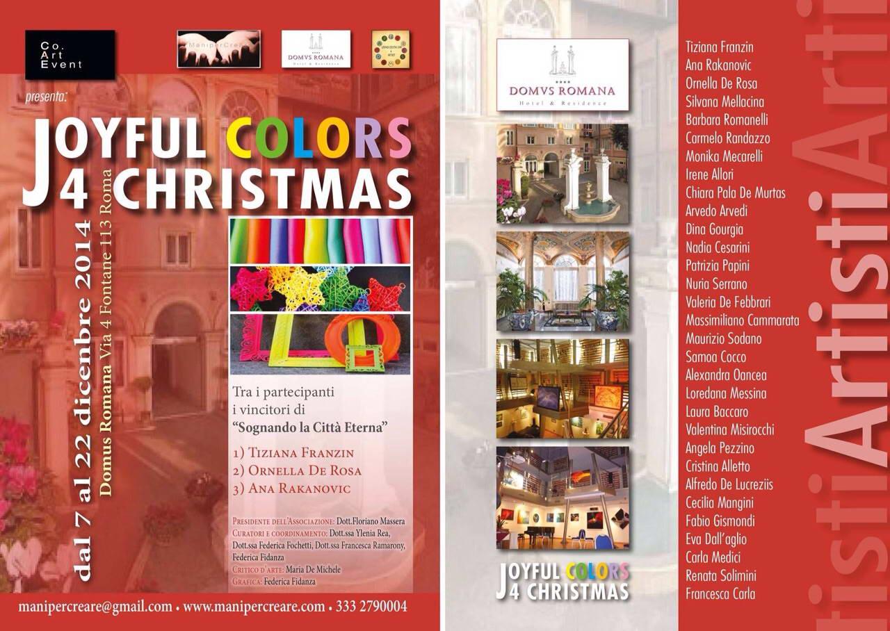 “JOYFUL COLORS 4 CHRISTMAS" - The colors as protagonists and expression of Modern Art.