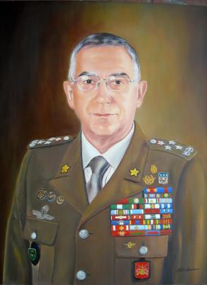 Ritratto del Generale Claudio Graziano Capo di Stato Maggiore dell'esercito italiano