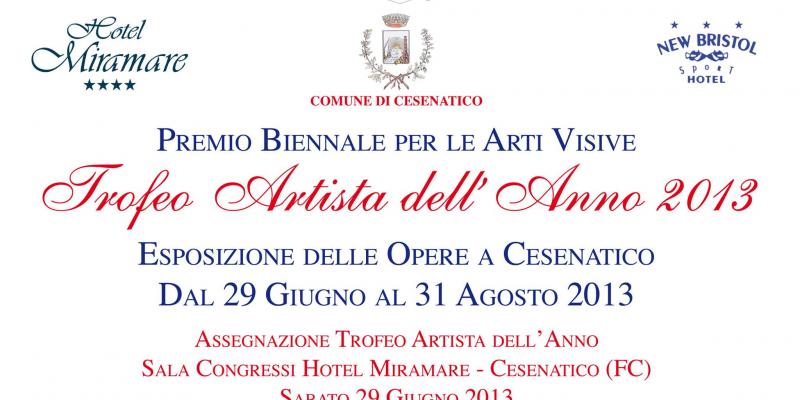 Premio Biennale Trofeo Artista dell'Anno 2013