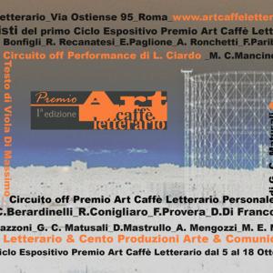 Prize Art Literary Cafe Roma.