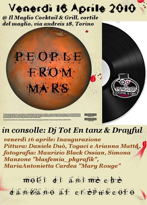 "PEOPLE FROM MARS" Torino Roma in Arte collettiva