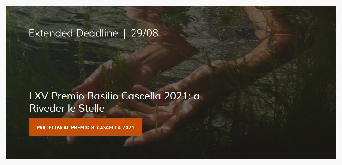 LXV Premio Basilio Cascella 2021 – Extended Open Call