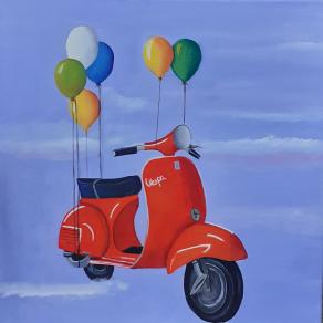 Una vespa nel cielo