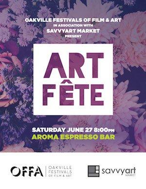 Art Fête 2015 in the frame of Oakville Festivals of Film & Art