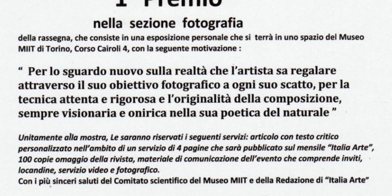 Internazionale  Italia Arte  Museo MIIT  - Kunstlerforum  Museum  Bonn - Edizione  Mondo  2013 -  2014 