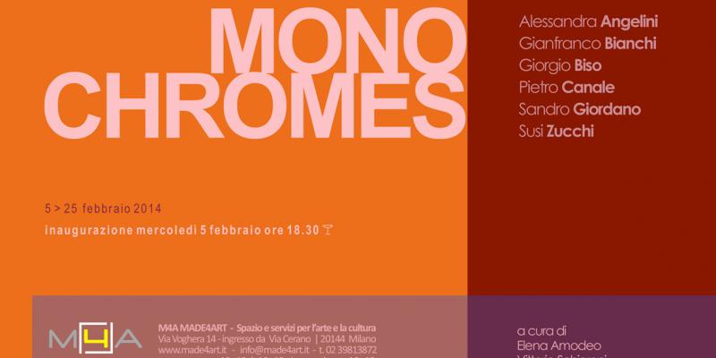 MONOCHROMES | a cura di Elena Amodeo e Vittorio Schieroni