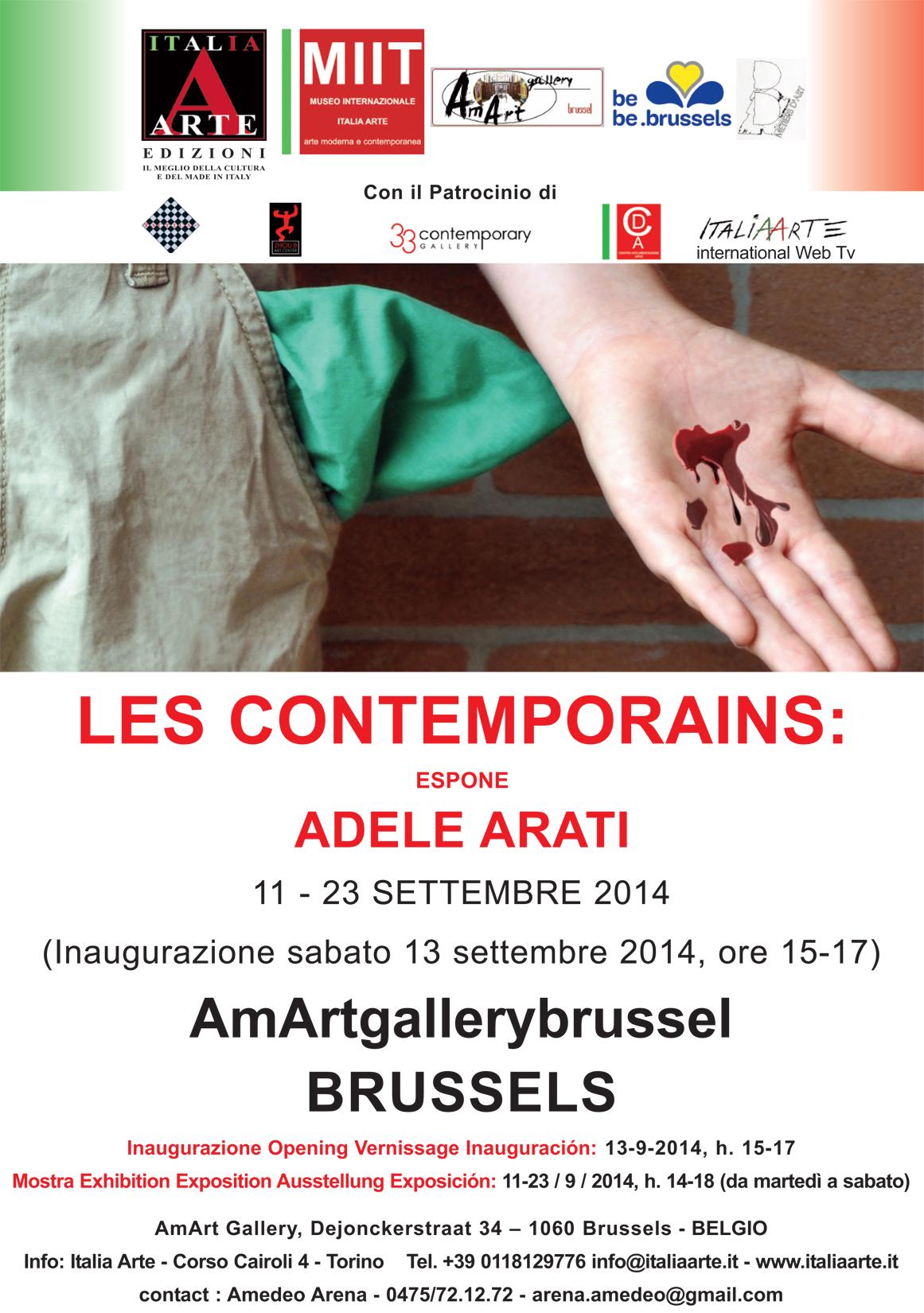 “LES CONTEMPORAINS: UNIONE EUROPEA, UNIONE DELL’ARTE”