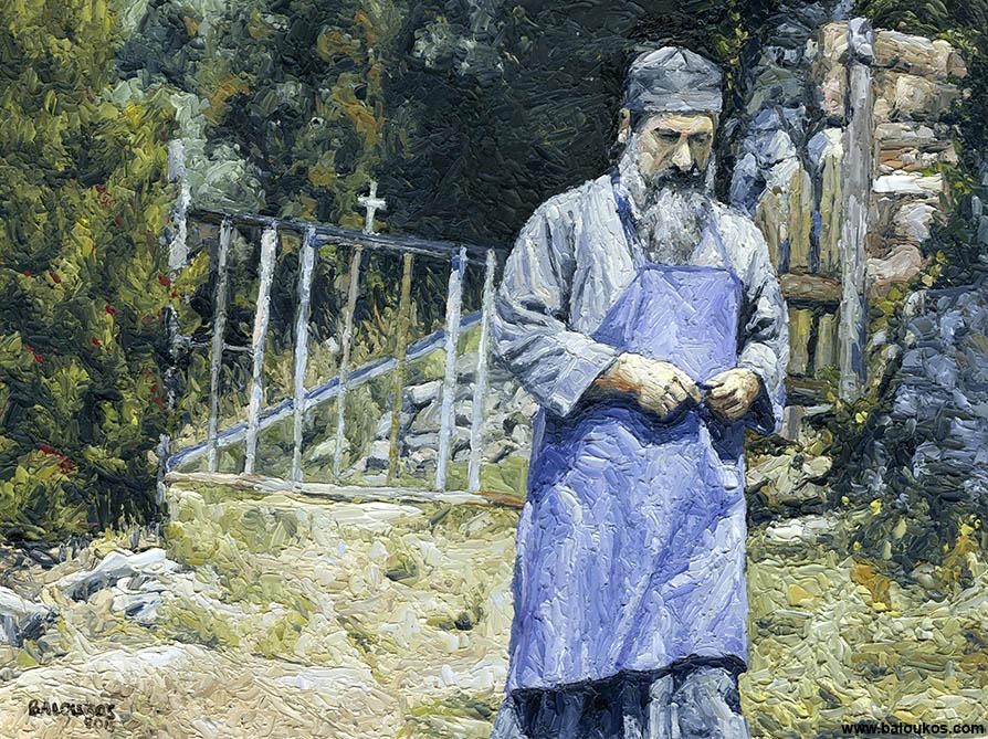 66. Monk at Mount Athos