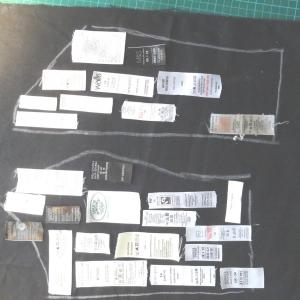 Who Stitched Yours - labels on corset - ideas